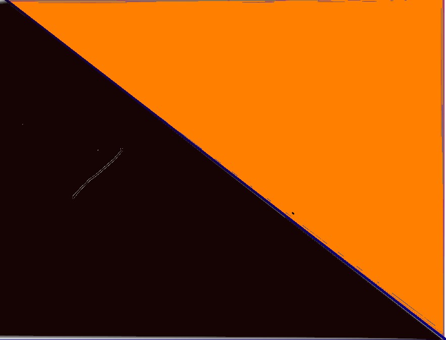 Černá - oranžová